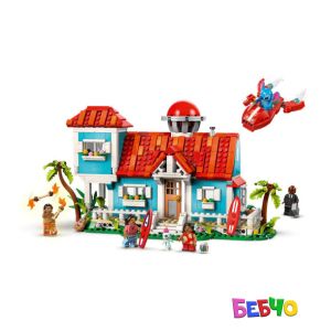 LEGO® Disney Къщата на плажа на Лило и Стич 43268