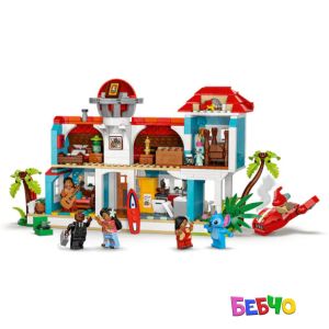 LEGO® Disney Къщата на плажа на Лило и Стич 43268
