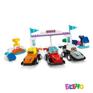 LEGO® DUPLO® Отбор състезателни коли F1 10445