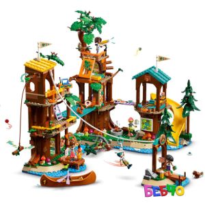 LEGO® FRIENDS Лагер за приключения – дървесна къща 42631