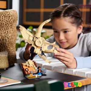 LEGO® Jurassic World Вкаменелости от динозаври череп на трицератопс 76969