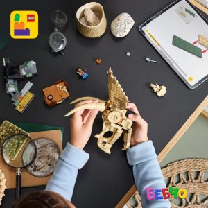 LEGO® Jurassic World Вкаменелости от динозаври череп на трицератопс 76969