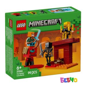 LEGO® Minecraft® Битка в пъклената лава 21266