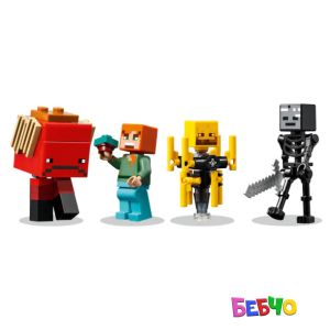 LEGO® Minecraft® Битка в пъклената лава 21266