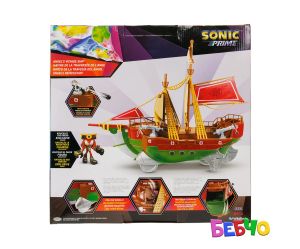 Jakks Pacific Sonic - Игрален комплект Пиратски кораб, Соник