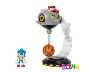 Jakks Pacific Sonic - Игрален комплект Egg Mobile, Соник 
