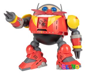 Jakks Pacific Sonic - Гигантски боен комплект робот Егман, Соник