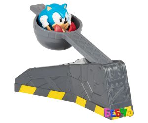 Jakks Pacific Sonic - Гигантски боен комплект робот Егман, Соник