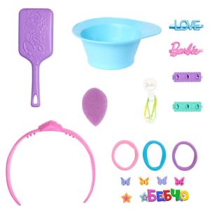 Barbie® Styling Heads Глава за прически Deluxe Rainbow