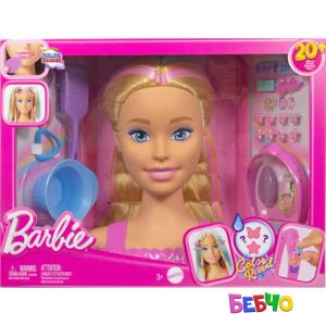 Barbie® Styling Heads Глава за прически Deluxe Rainbow