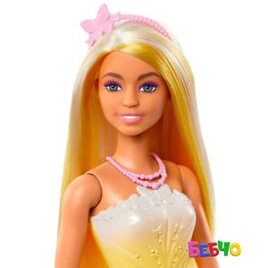 Barbie® Dreamtopia™ Кукла принцеса с оранжеви кичури