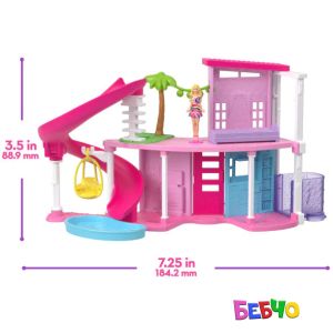 Barbie® Mini BarbieLand™ Къща за кукли с мини кукла
