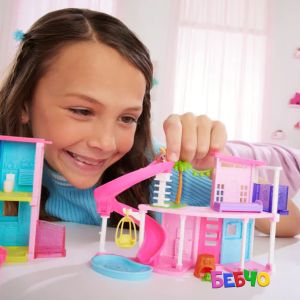 Barbie® Mini BarbieLand™ Къща за кукли с мини кукла