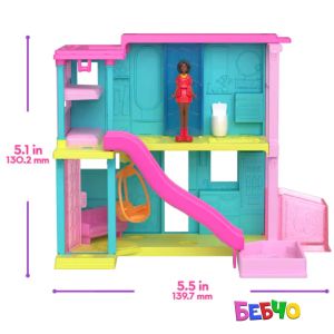 Barbie® Mini BarbieLand™ Къща за кукли с мини кукла