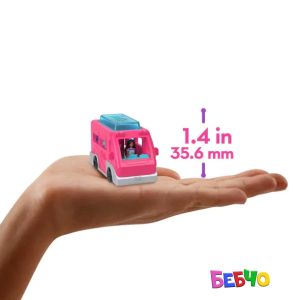 Barbie® Mini BarbieLand™ Мини кукла Barbie® с емблематично мини превозно средство