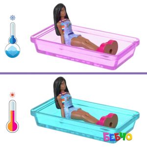 Barbie® Mini BarbieLand™ Мини кукла Barbie® с емблематично мини превозно средство