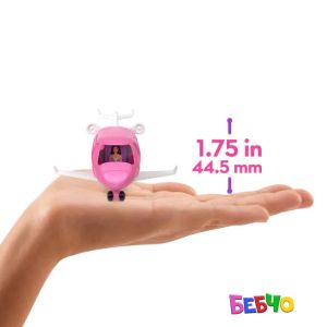 Barbie® Mini BarbieLand™ Мини кукла Barbie® с емблематично мини превозно средство