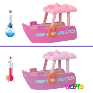 Barbie® Mini BarbieLand™ Мини кукла Barbie® с емблематично мини превозно средство