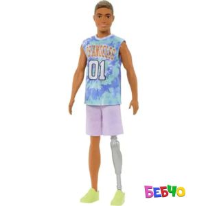 Barbie® Fashionistas™ Кукла Кен асорт.