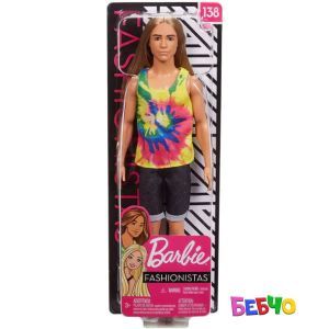 Barbie® Fashionistas™ Кукла Кен асорт.
