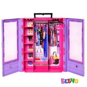 Barbie™ Fashion Accessories Гардероб с кукла и тоалети Ultimate Closet