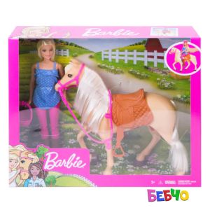 Barbie® PETS Кукла Barbie® с кон