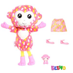 Barbie® Cutie Reveal™ Jungle Series Chelsea™ - Маймунка - изненада