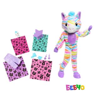 Barbie® Cutie Reveal™ Кукла Зебра с 10 изненади
