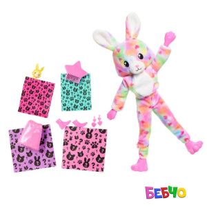 Barbie® Cutie Reveal™ Кукла Зайче с 10 изненади