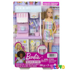 Barbie® Cooking&Baking Магазинчето за сладолед на Barbie