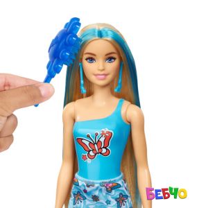 Barbie® Color Reveal™ Rainbow Groovy - Кукла с магическа трансформация