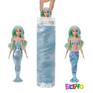 Barbie® Color Reveal™ Куклa-русалка с магическа трансформация Deep Sea Mermaids