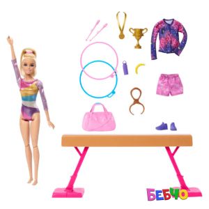 Barbie® Careers Комплект за игра с кукла гимнастичка