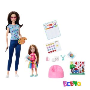 Barbie® Арт Терапия с Барби и Челси