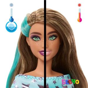 Barbie® Party Unboxed™ Кукла с тъмна коса Reveal