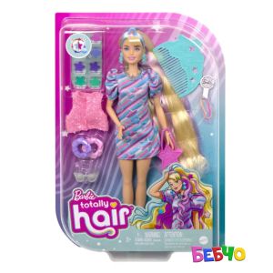 Barbie® FASHION DOLLS Комплект за игра с кукла с руса коса "TOTALLY HAIR"