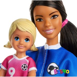 Barbie® Кукла You can be anything - Барби футболен треньор
