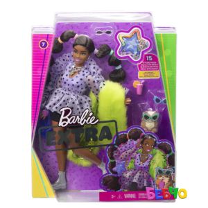 Barbie® EXTRA Кукла с дълги опашки и ластици за коса