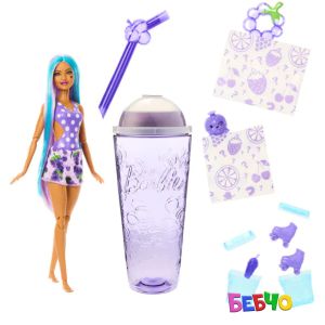Barbie® Pop Reveal™ Кукла с аромат на гроздов коктейл в чаша