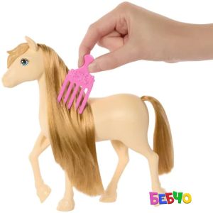 Barbie® Пони с грива за прически The Great Horse Chase асорт.