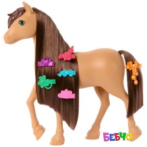 Barbie® Пони с грива за прически The Great Horse Chase асорт.