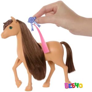 Barbie® Пони с грива за прически The Great Horse Chase асорт.