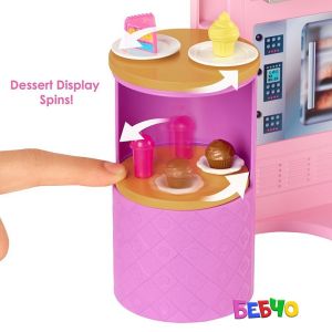 Barbie® Cook n Grill Ресторант с 30 аксесоара