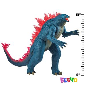 MONSTERVERSE GODZILLA x KONG Годзила с Мега радиационен лъч