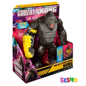 MONSTERVERSE GODZILLA x KONG Кинг Конг с Мега ръкавица и функция юмрук