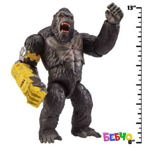 MONSTERVERSE GODZILLA x KONG Кинг Конг с Мега ръкавица и функция юмрук