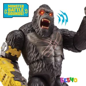 MONSTERVERSE GODZILLA x KONG Кинг Конг с Мега ръкавица и функция юмрук