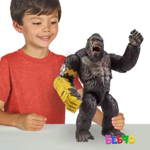 MONSTERVERSE GODZILLA x KONG Кинг Конг с Мега ръкавица и функция юмрук