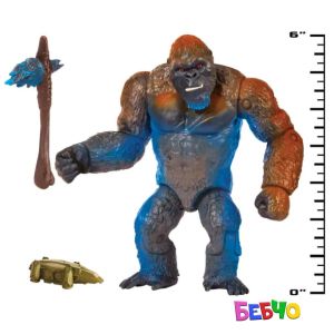 MONSTERVERSE GODZILLA x KONG Битката в Кухата земя с диорама