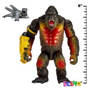 MONSTERVERSE GODZILLA x KONG Битка на титани с мини диорама